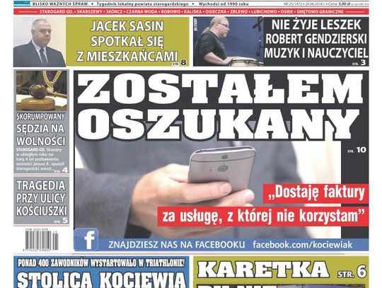 Najnowsza Gazeta Kociewska już w kioskach! 