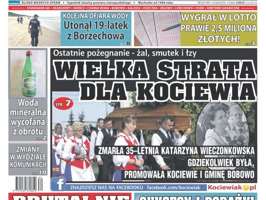 Najnowsza Gazeta Kociewska już w kioskach! 