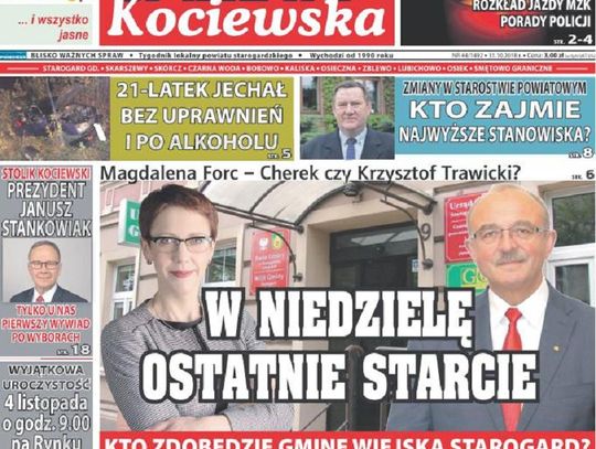 Najnowsza Gazeta Kociewska już w kioskach! 
