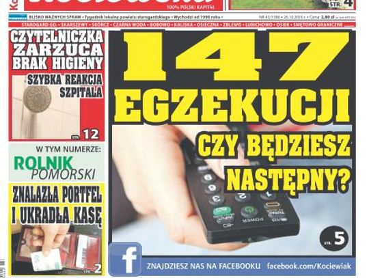 Najnowsza Gazeta Kociewska już w Twoim kiosku!