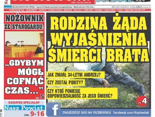 Najnowsza Gazeta Kociewska już w Twoim kiosku!