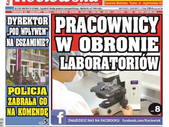 Najnowsza Gazeta Kociewska już w Twoim kiosku!