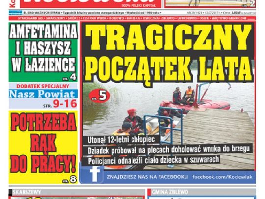 Najnowsza Gazeta Kociewska już w Twoim kiosku!