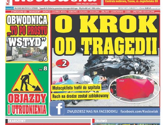 Najnowsza Gazeta Kociewska już w Twoim kiosku!