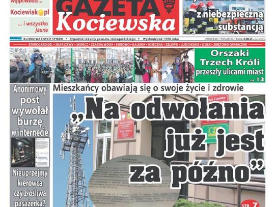 Najnowsza Gazeta Kociewska już w Waszych kioskach! 