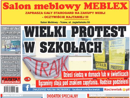 Najnowsza Gazeta Kociewska już w Waszych kioskach!