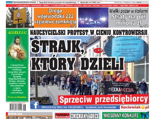 Najnowsza Gazeta Kociewska już w Waszych kioskach!