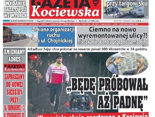 Najnowsza Gazeta Kociewska już w Waszych kioskach!