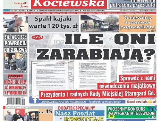 Najnowsza Gazeta Kociewska już w Waszych kioskach!