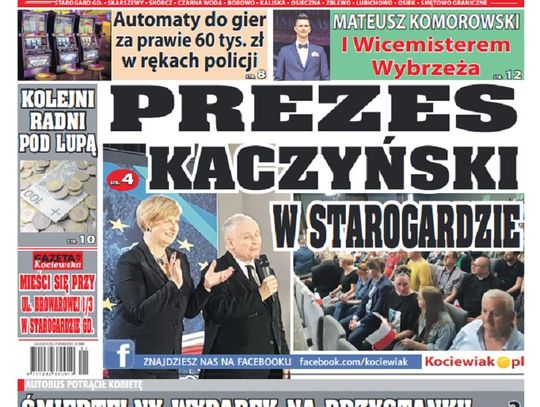 Najnowsza Gazeta Kociewska już w Waszych kioskach!