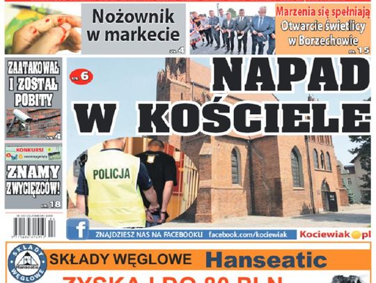 Najnowsza Gazeta Kociewska już w Waszych kioskach!