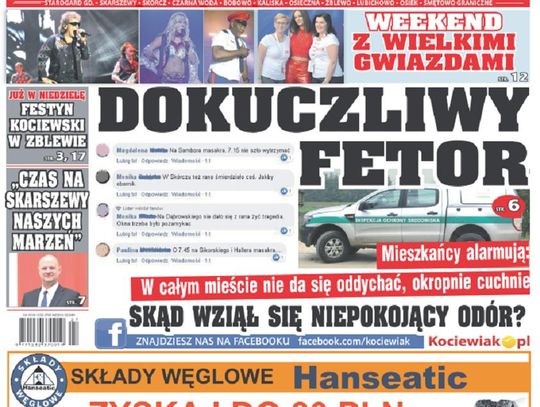 Najnowsza Gazeta Kociewska już w Waszych kioskach!
