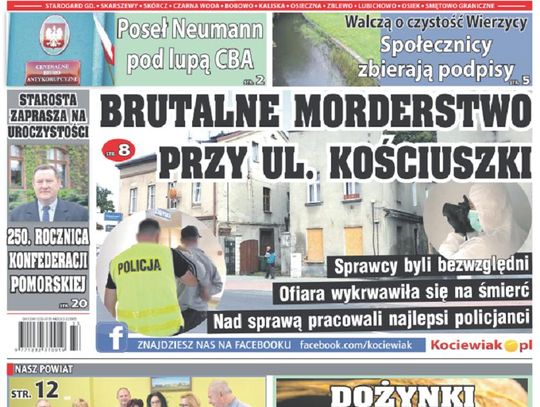 Najnowsza Gazeta Kociewska już w Waszych kioskach!