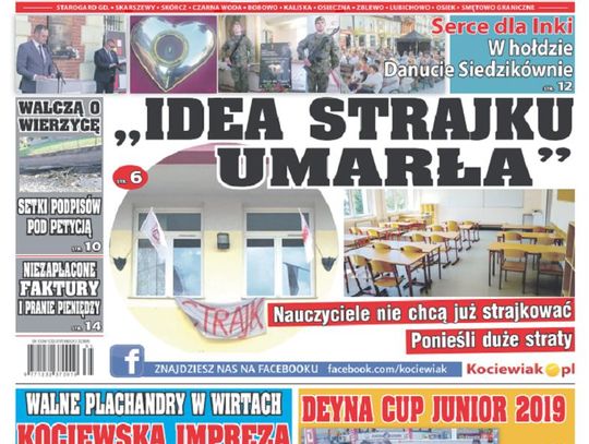 Najnowsza Gazeta Kociewska już w Waszych kioskach!