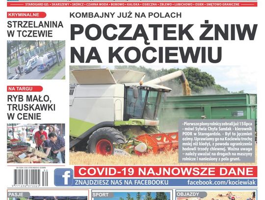 Najnowsza Gazeta Kociewska już w Waszych kioskach!
