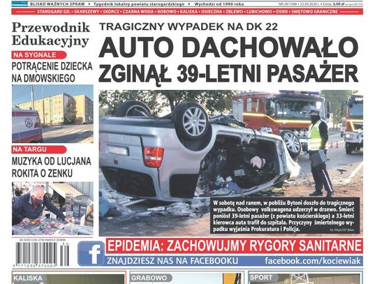 Najnowsza Gazeta Kociewska już w Waszych kioskach!