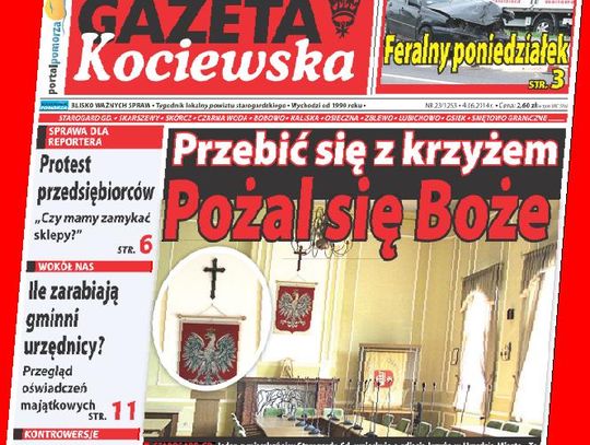 Najnowszy numer Gazety Kociewskiej już w kioskach!