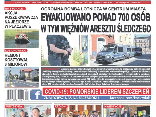 Najnowszy numer Gazety Kociewskiej już w kioskach. A w niej między innymi: