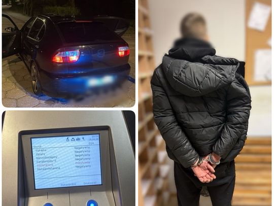 Narkotyki wypadły spod kierownicy – 23-latek zatrzymany przez wywiadowców