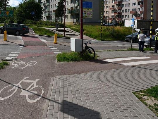 Nie ustąpiła pierwszeństwa rowerzyście. 50-latek trafił do szpitala