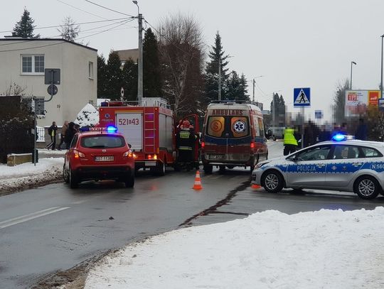 Niebezpieczne zdarzenie na ulicy Traugutta 