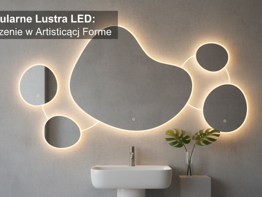 Nieregularne Lustra LED: Oświetlenie w Artystycznej Formie