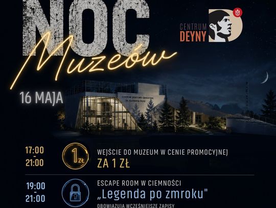 Noc Muzeów 2026 w naszym regionie. Wyjątkowy wieczór pełen historii i atrakcji
