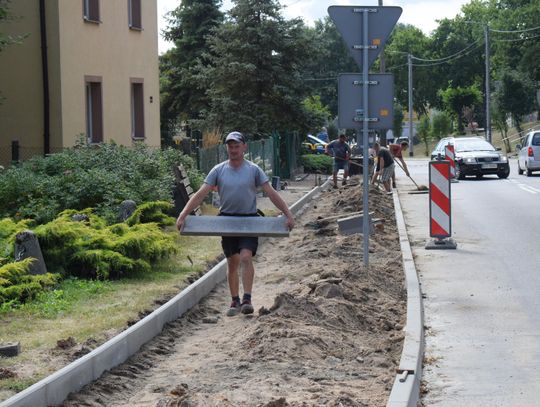 Nowe chodniki w Skarszewach 