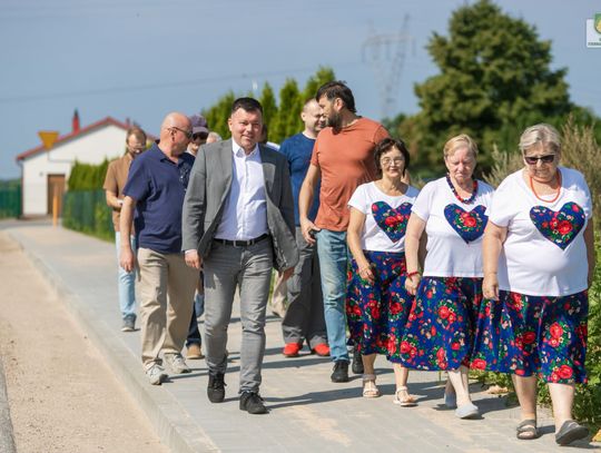 Nowy chodnik w Zdunach już gotowy