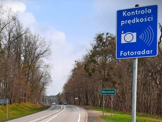 Nowy fotoradar w Waćmierku. Wkrótce także w Miradowie!