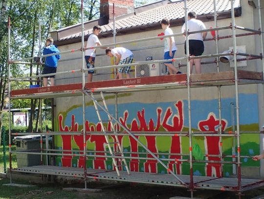 Nowy Mural w Publicznej Szkole Podstawowej nr 4