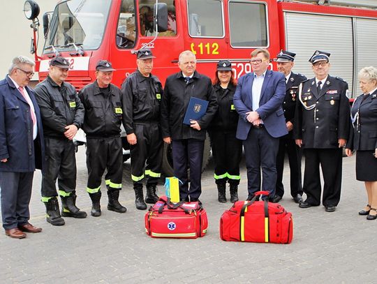 Nowy sprzęt dla ochotników 