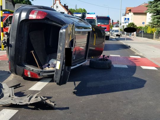 O krok od nieszczęścia na Lubichowskiej... kilka dni po otwarciu drogi [FOTO]