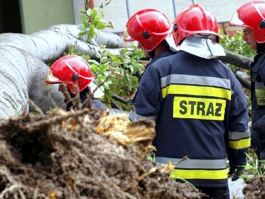 Ogromny pożar, zalany salon samochodowy, sklepy wielkopowierzchniowe oraz mieszkania. Strażacy mają ręce pełne roboty. 