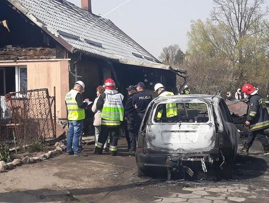 Olbrzymi pożar strawił cały dobytek rodziny