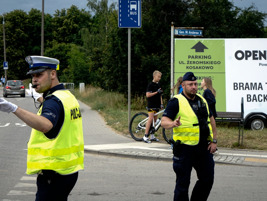 Open’er Festival - pomorscy policjanci czuwają nad bezpieczeństwem uczestników