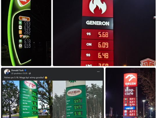 Paliwo po 5,18 zł za litr?! Tylko przy granicy z Niemcami. Sprawdziliśmy ceny na Kociewiu