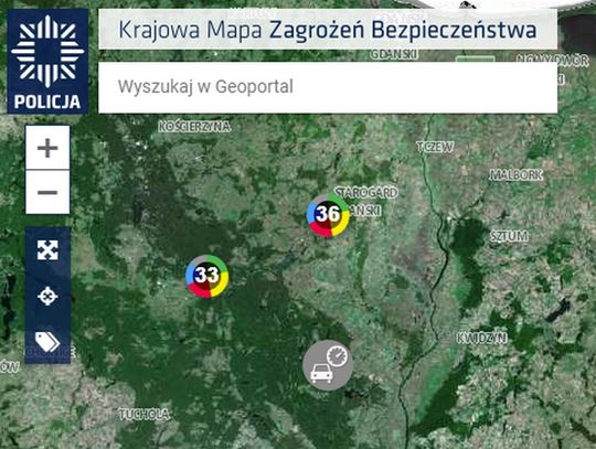 Październik z Krajową Mapą Zagrożeń 