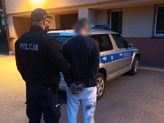 Pelplińscy policjanci zatrzymali rowerzystę z narkotykami schowanymi w bieliźnie