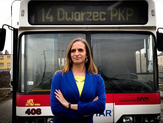 Pierwsza kobieta za kierownicą autobusu komunikacji miejskiej