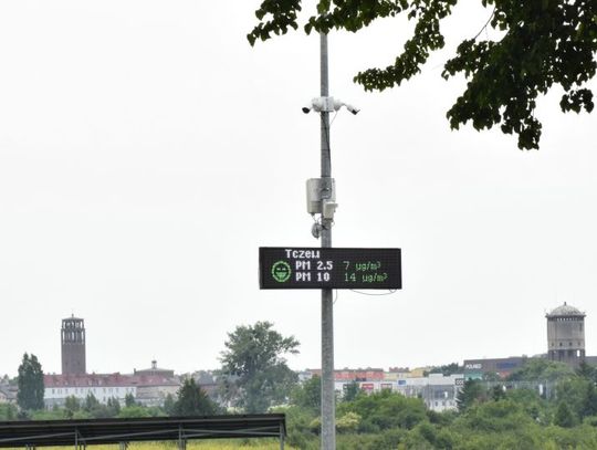 Pierwszy czujnik jakości powietrza w Tczewie stanął przy Malinowskiej