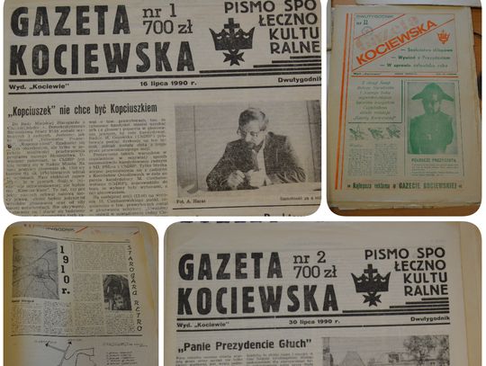 Pierwszy numer Gazety Kociewskiej ukazał się w lipcu 1990 roku! Świętujemy 35-lecie istnienia!