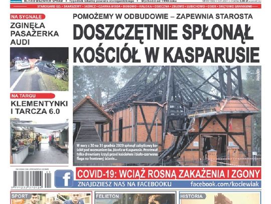 Pierwszy tegoroczny numer Gazety Kociewskiej już w sprzedaży!