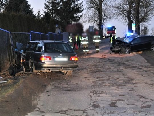 Pijany kierowca BMW spowodował wypadek 