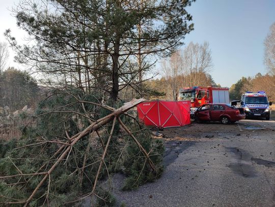 PILNE: Tragiczny wypadek w gminie Osiek. Nie żyje 37-latek. Występują utrudnienia w ruchu 