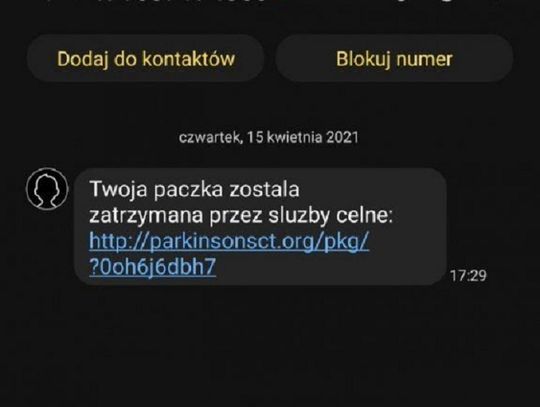  Policja ostrzega przed oszustwami za pomocą maili i sms-ów