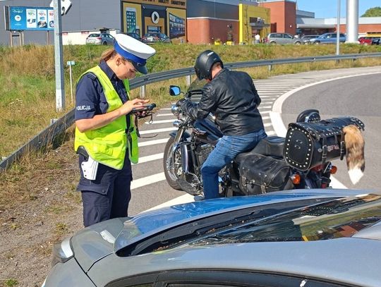 Policjanci kontrolowali motocyklistów