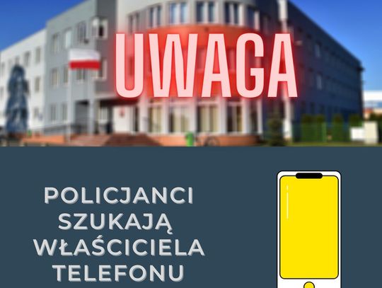 Policjanci poszukują właściciela Iphone 