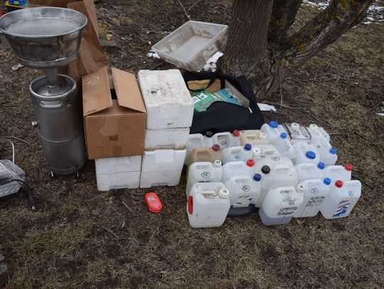 Policjanci zlikwidowali nielegalne laboratorium narkotyków [FILM]