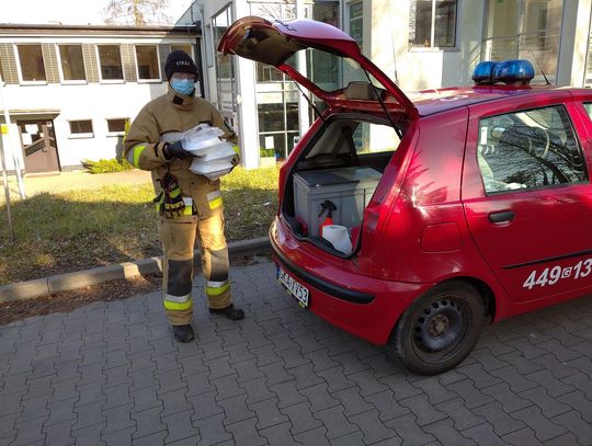 Pomorscy strażacy niosą pomoc osobom w kwarantannie